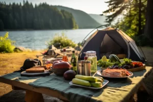 Co warto zabrać pod namiot? Zdrowe produkty na wyjazd campingowy