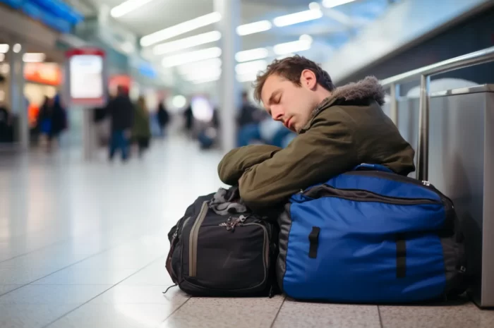 Spanie na lotnisku – poradnik dla podróżujących. Jak przetrwać noc na lotnisku?